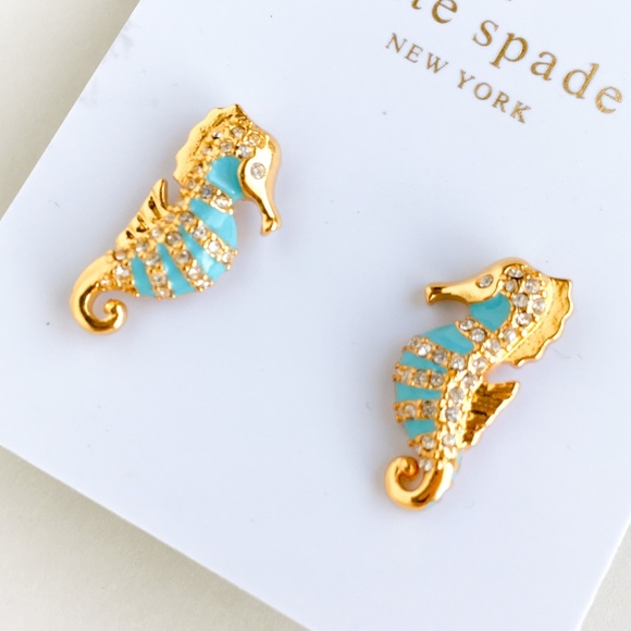 Kate spade adorable seahorse earrings - Picture 1 of 4
